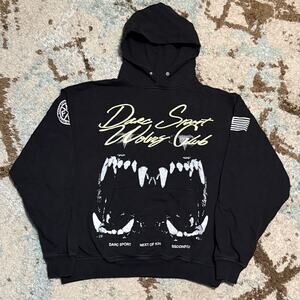 Darc Sport Wolves Club Limited Edition Hoodie Size Large